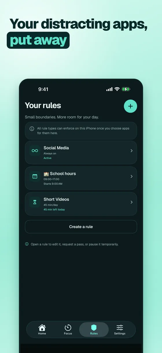 A list of block rules